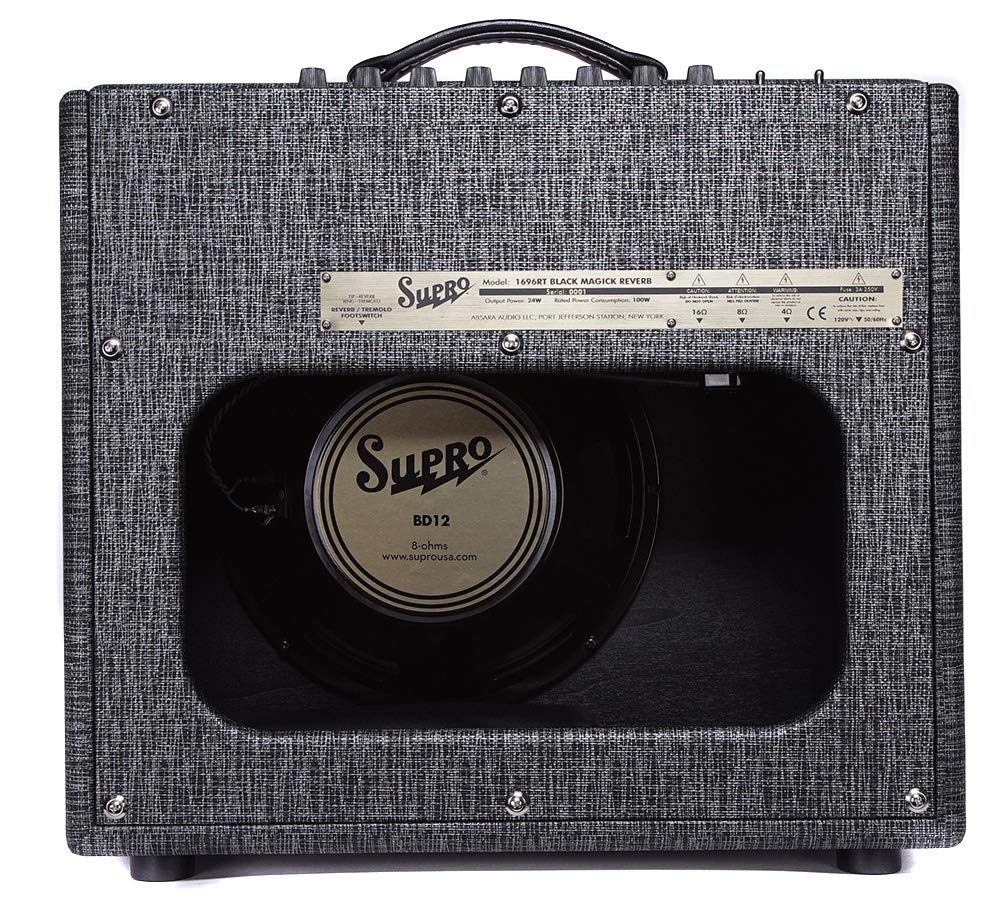 Amazon | SUPRO (スプロ) ギターアンプ 1696RT Black Magick Reverb